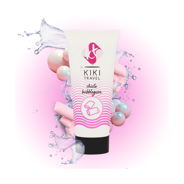 KIKÍ TRAVEL-LUBRICANTE SABOR A CHICLE 50 ML