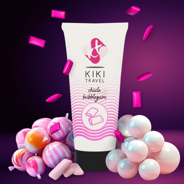 KIKÍ TRAVEL-LUBRICANTE SABOR A CHICLE 50 ML