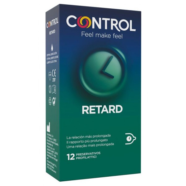 CONTROL PRESERVATIVO RETARD 12 UNIDADES
