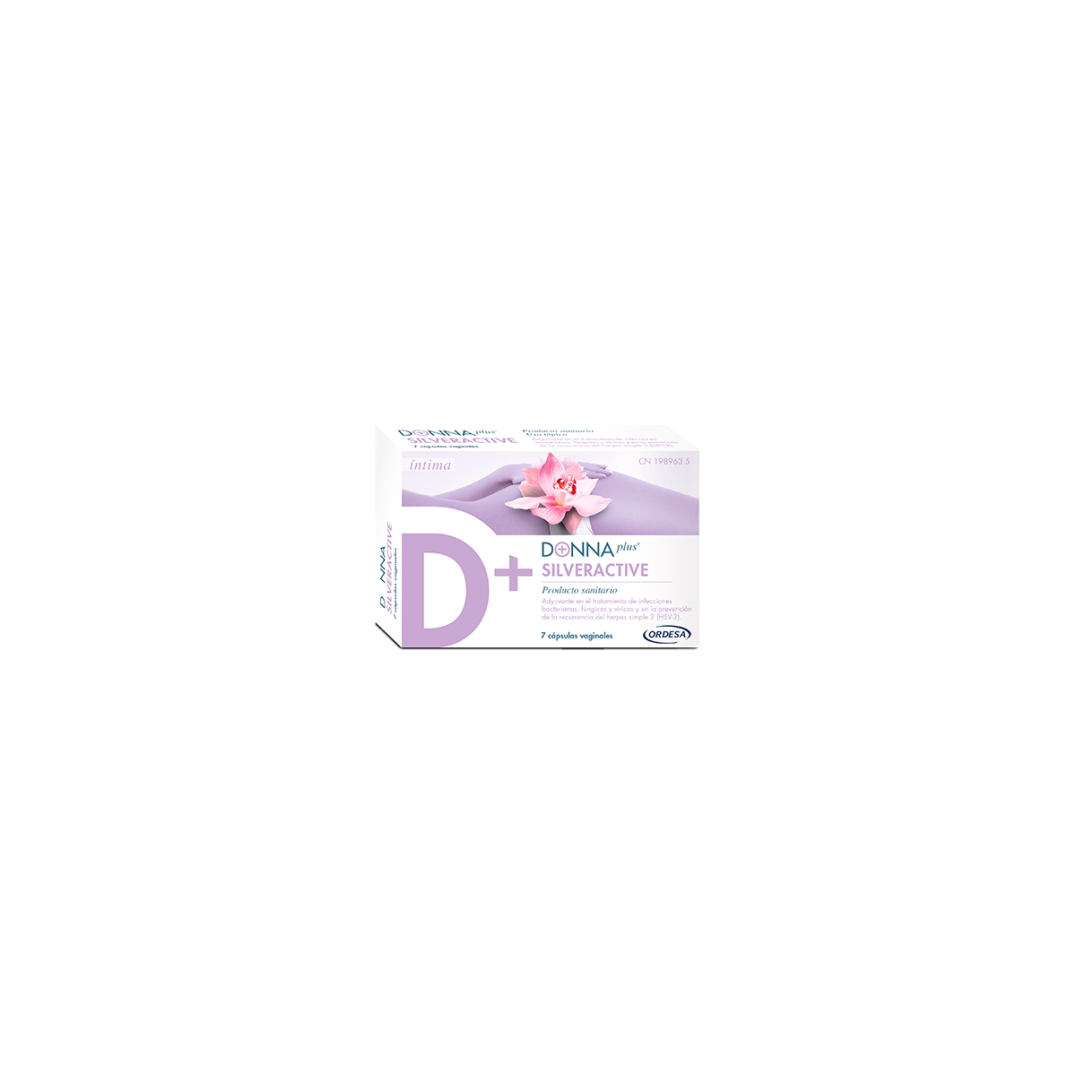 Donnaplus Silveractive 7 cápsulas vaginales
