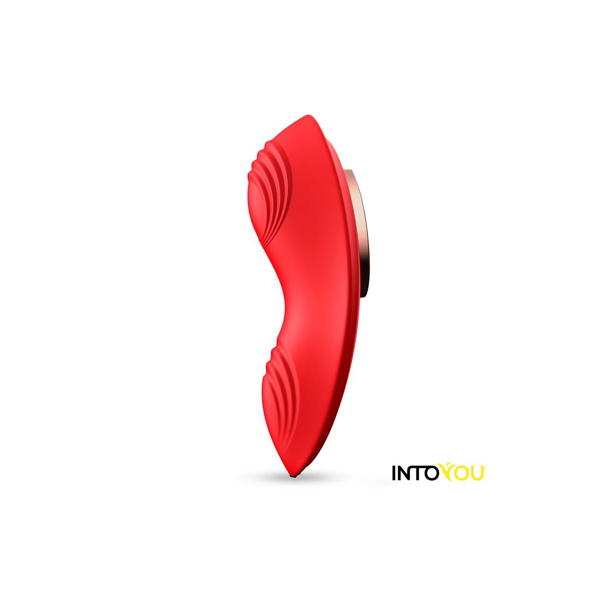 Vibrador de Braguita con APP Silicona Rojo