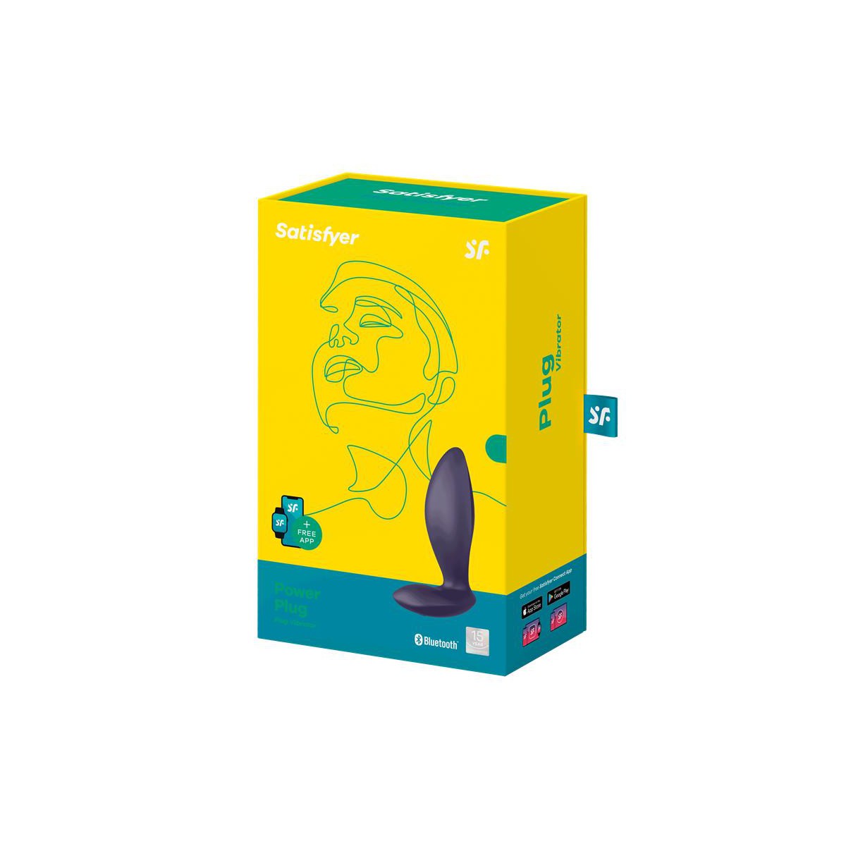 Plug Anal con Vibración APP Satisfyer Connect...