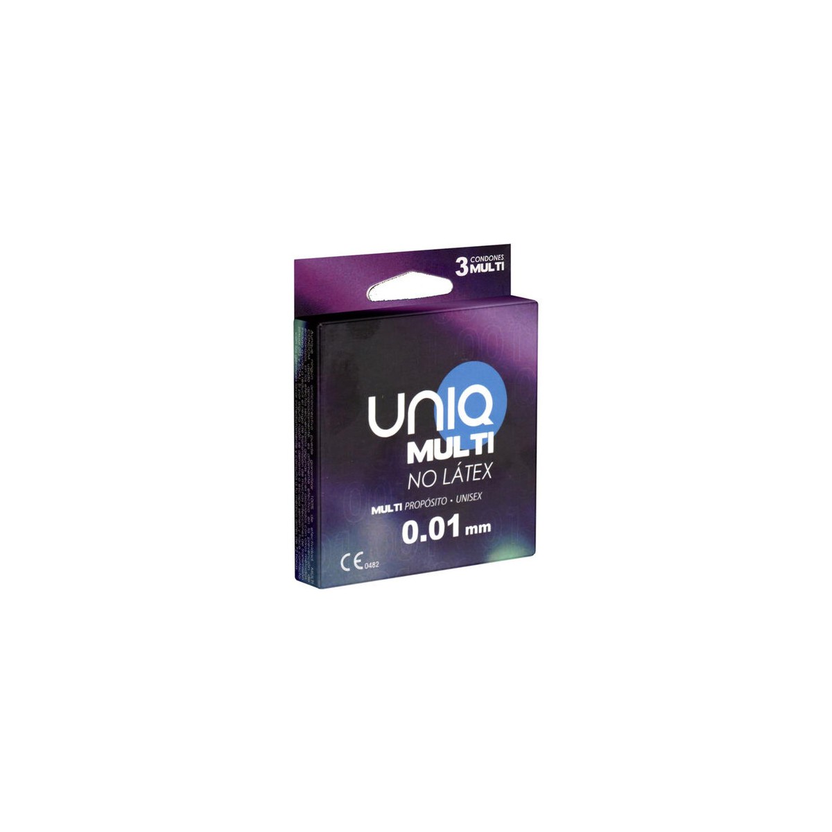 UNIQ MULTI PRESERVATIVOS UNISEX SIN LATEX 3...