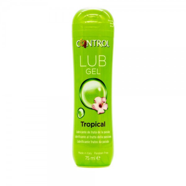 control gel lubricante tropical 75 ml