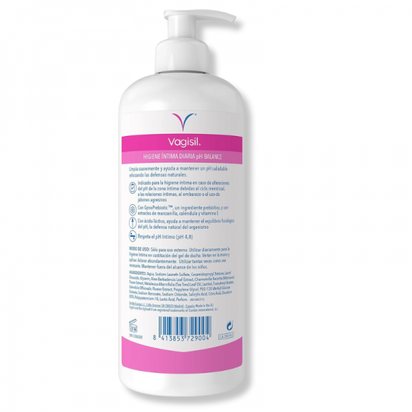 Vagisil Higiene Íntima Gel pH Balance 500ml 2