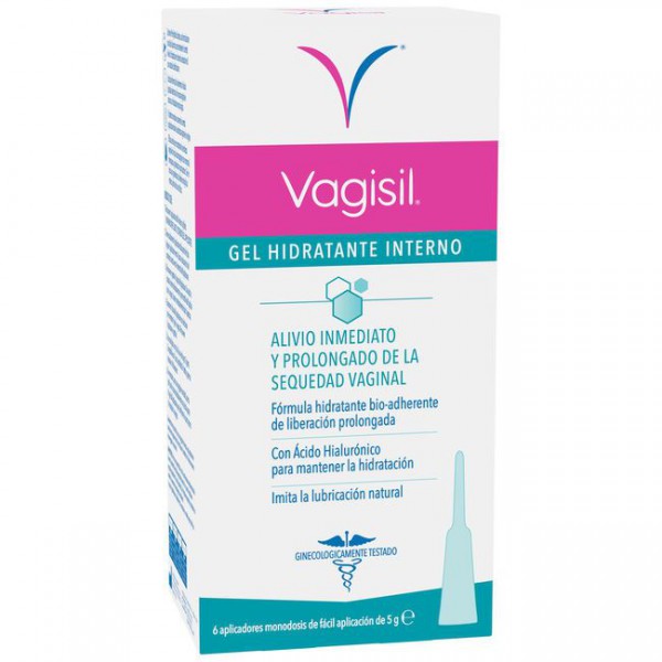 Vagisil Intima Gel Hidratante Interno 6 Aplicadores