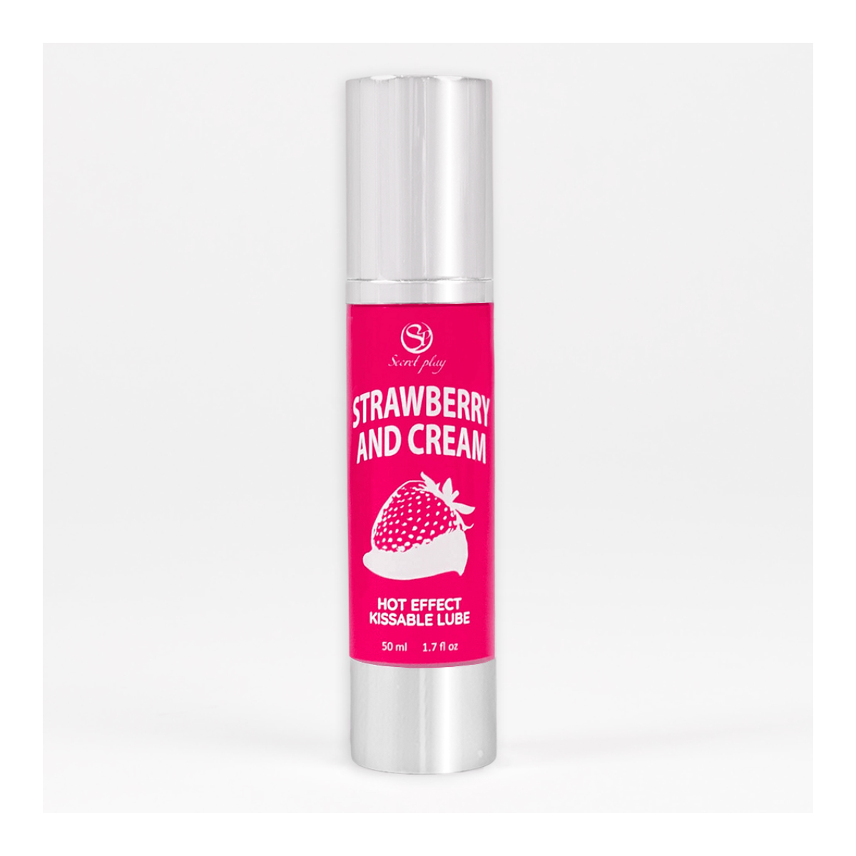 LUBRICANTE EFECTO CALOR FRESAS & NATA 50 ml
