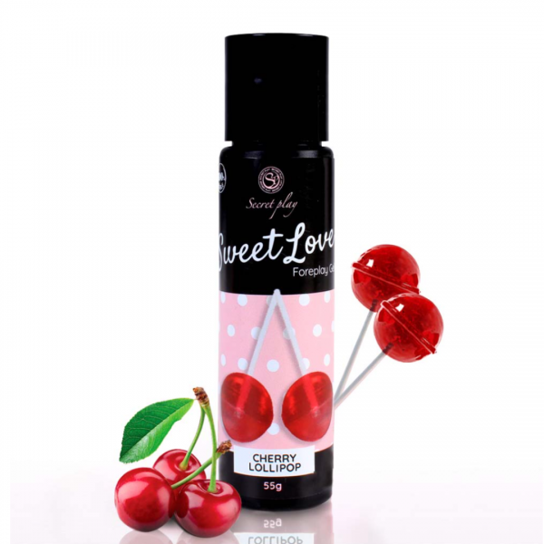 SECRET PLAY LUBRICANTE CEREZA SWEET LOVE  55G