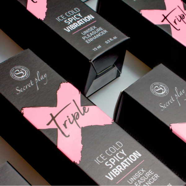 TRIPLE X GEL INTENSIFICADOR DEL PLACER 3 EN 1 SECRET PLAY  15 ml