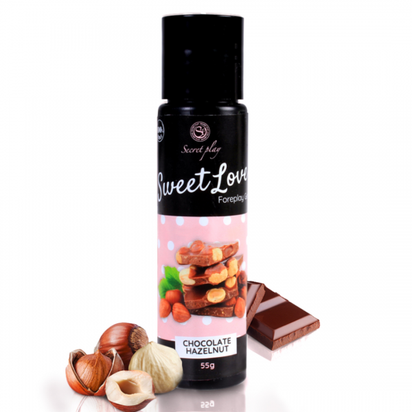 LUBRICANTE CHOCOLATE & AVELLANAS SWEET LOVE 55G
