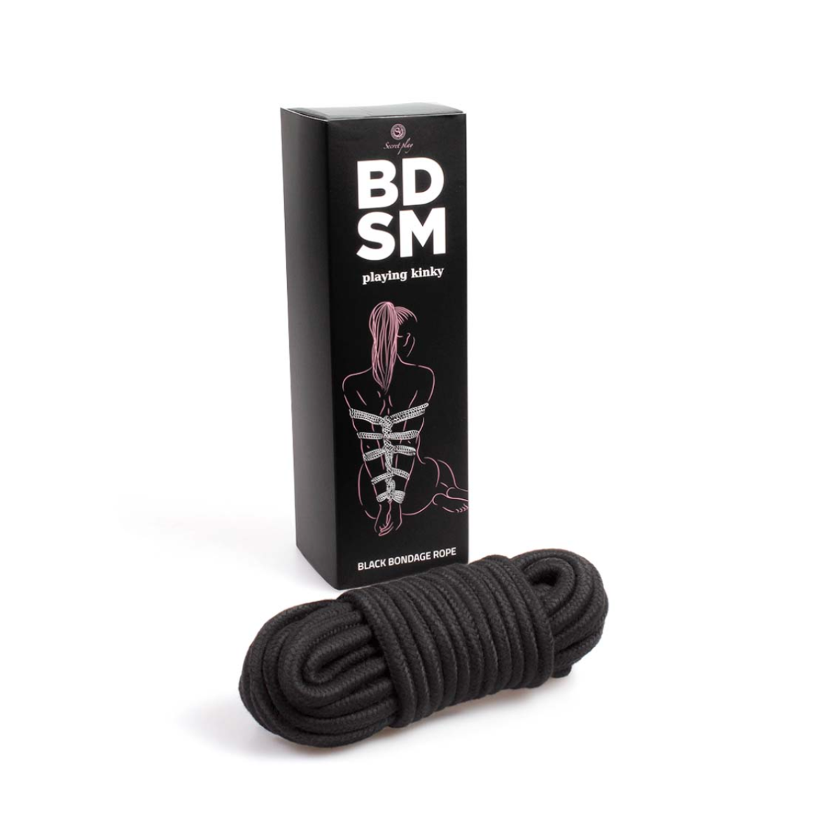 CUERDA BONDAGE NEGRA BDSM COLLECTION SECRET PLAY