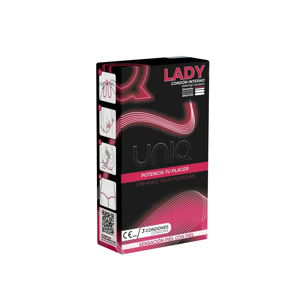 Preservativos Femeninos UNIQ sin Látex CON...