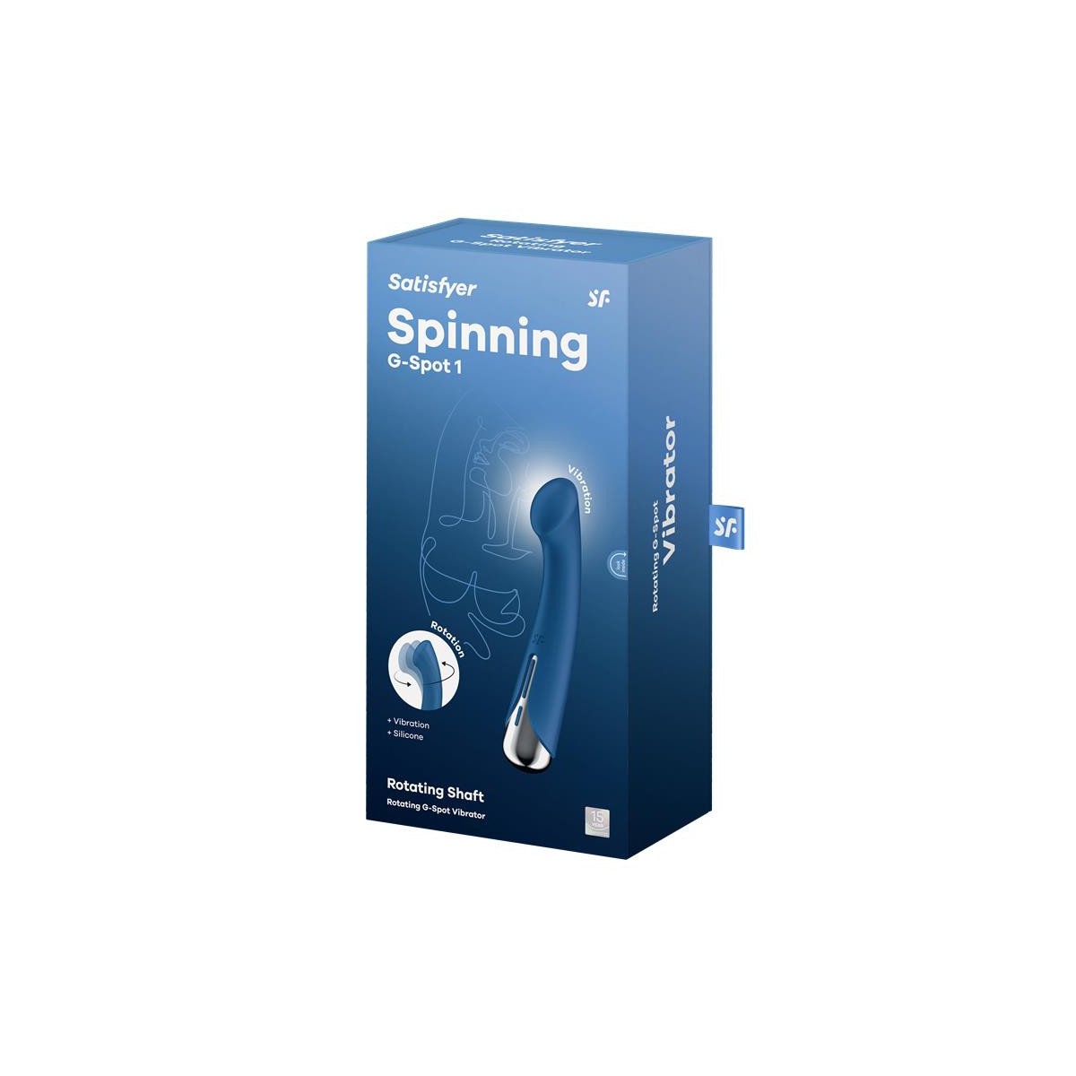 Satisfyer Spinning G-Spot 1 Vibrador y Rotador...