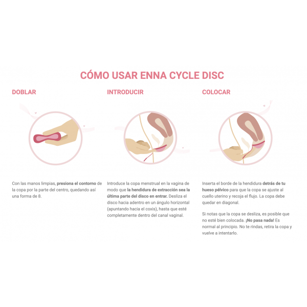 Enna cycle disc copa menstrual