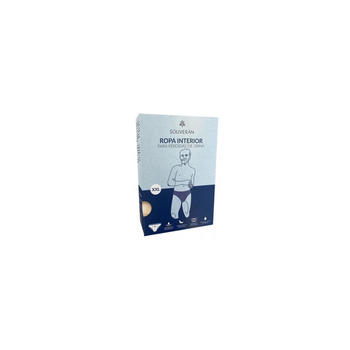 ENNA MEN SLIP PERDIDA DE ORINA HOMBRE XXL