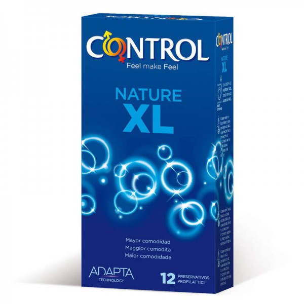 control adapta xl preservativos 12ud