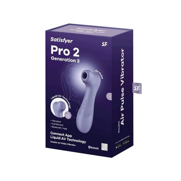 SATISFYER  Pro 2 Generación 3 LILA Bluetooth & APP