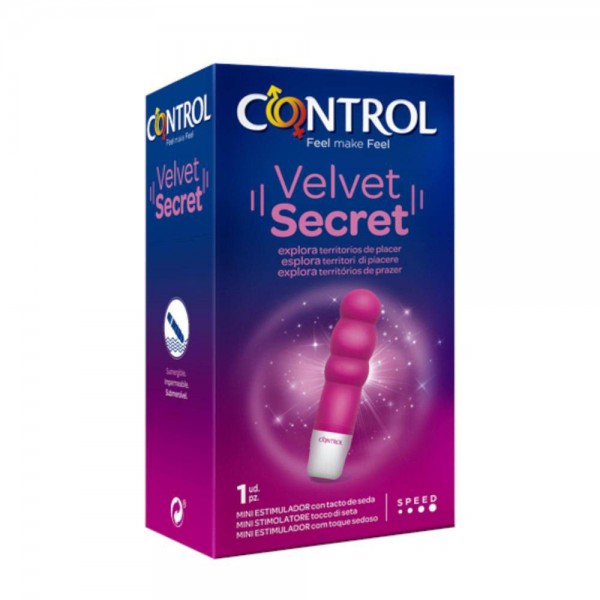 control velvet secret estimulador mini
