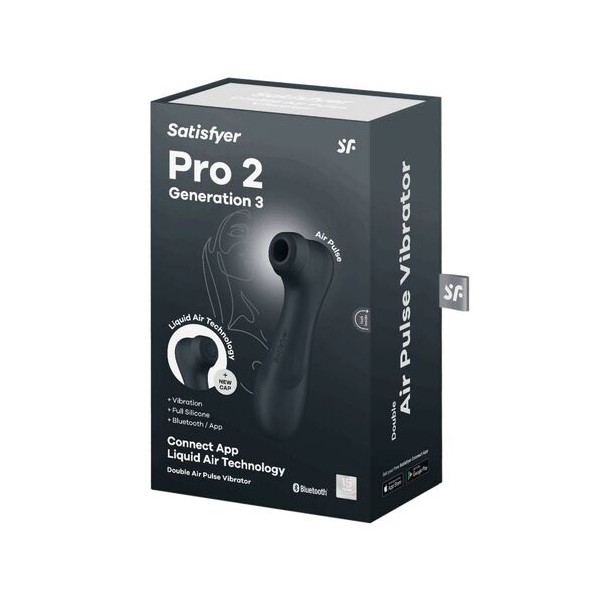 SATISFYER  Pro 2 Generación 3 NEGRO Bluetooth & APP 2