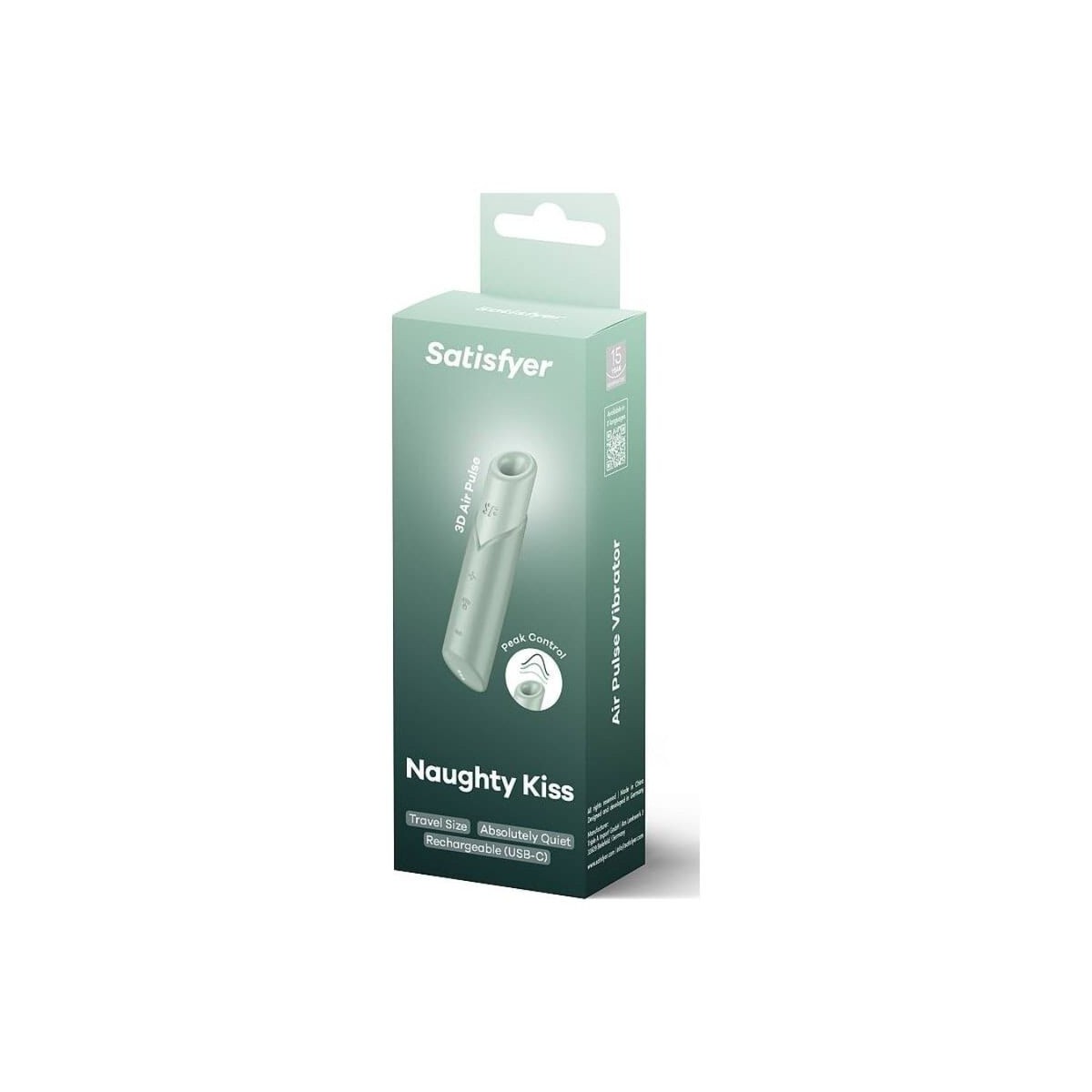 SATISFYER - NAUGHTY KISS ESTIMULADOR CLÍTORIS...