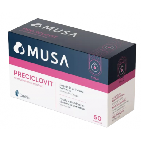 MUSA PRECICLOVIT 60 CÁPSULAS