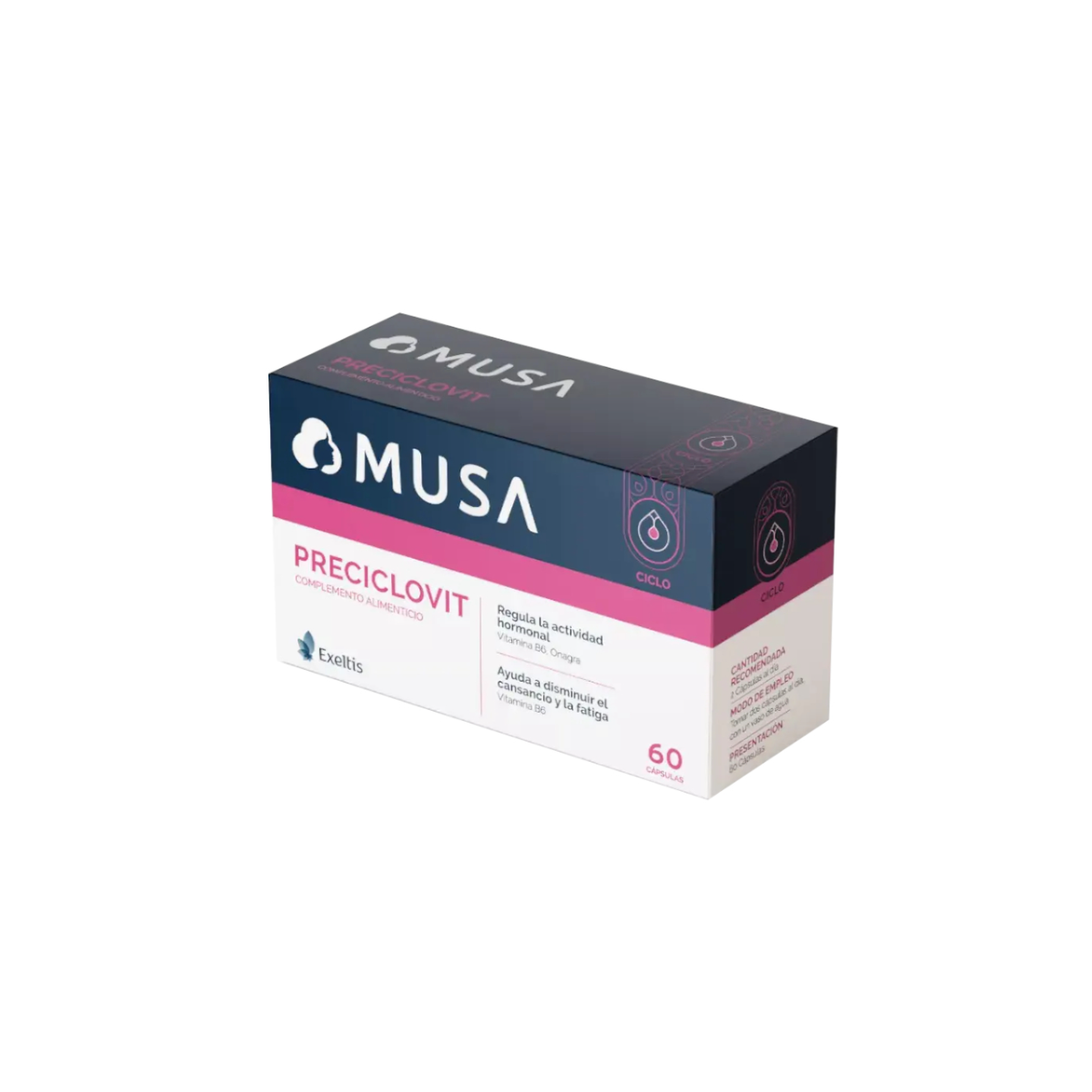 MUSA PRECICLOVIT 60 CÁPSULAS