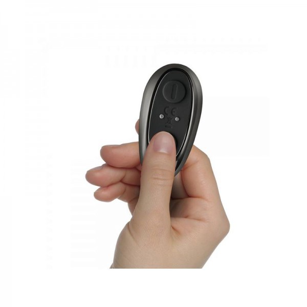 ROCKSOFF Estimulador Prostático Rude-Boy Xtreme Control Remoto Negro