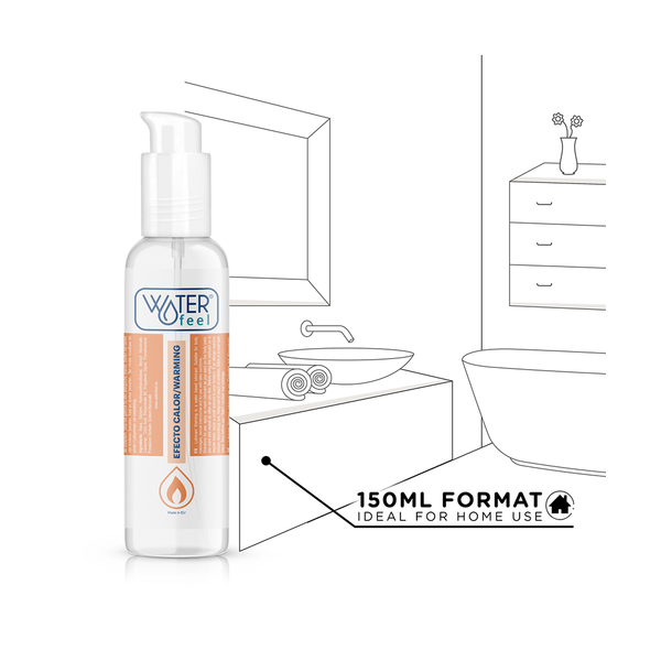WATERFEEL - LUBRICANTE EFECTO CALOR 150 ML