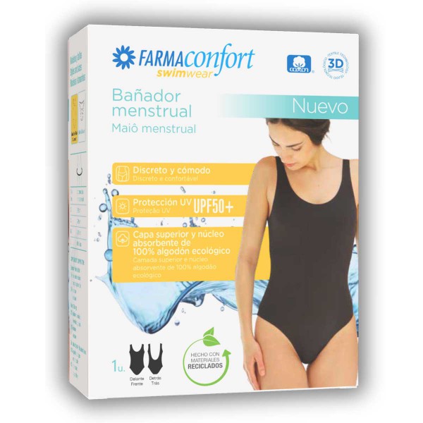 Bañador menstrual Farmaconfort Talla S