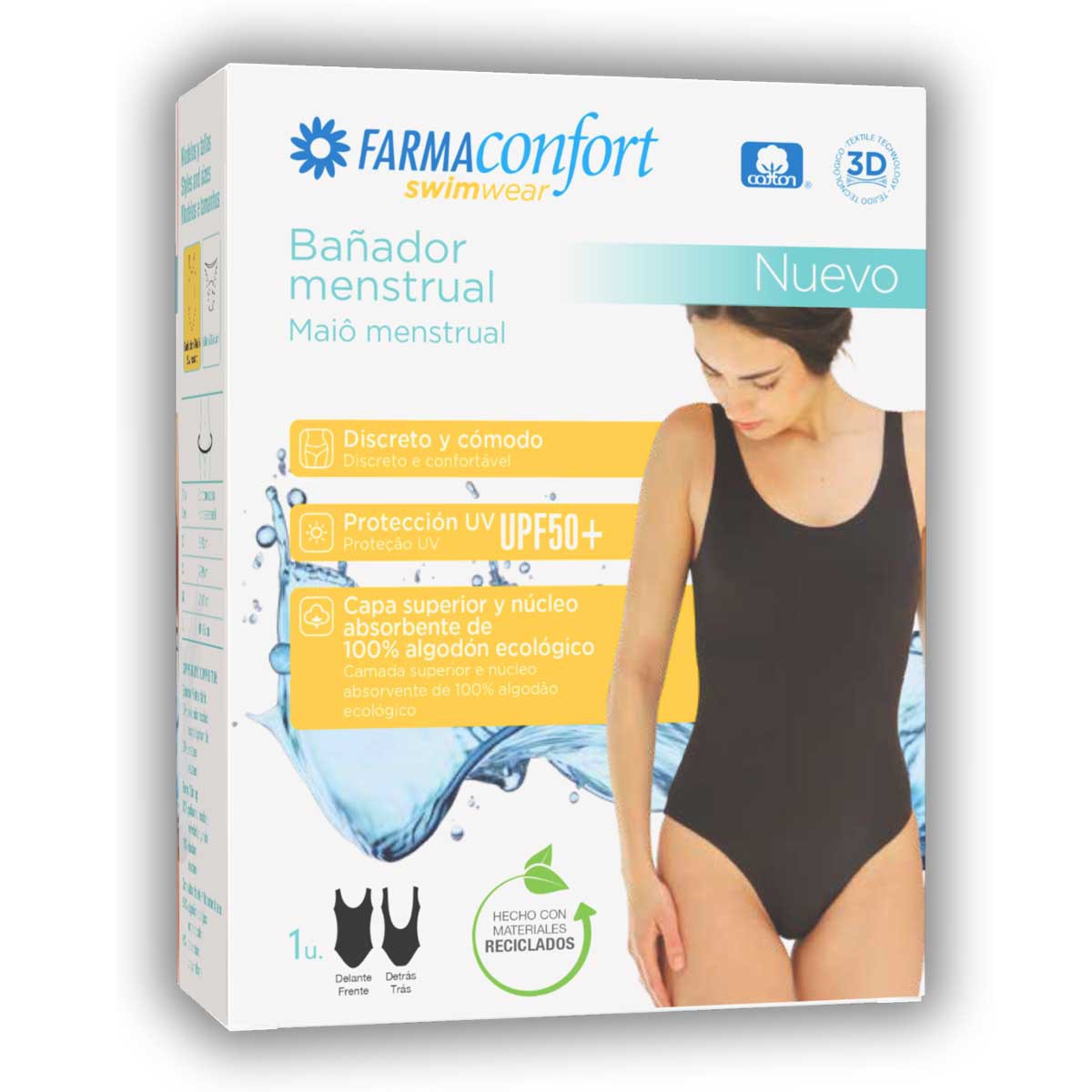 Bañador menstrual Farmaconfort Talla XS