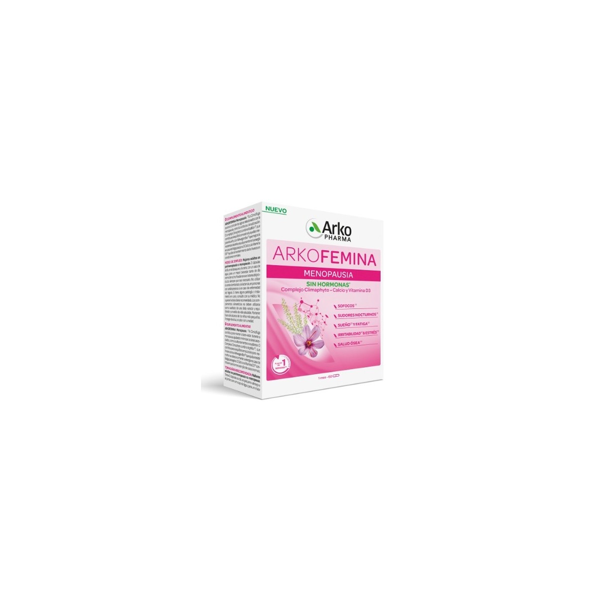 ARKOFEMINA MENOPAUSIA 60 CÁPSULAS