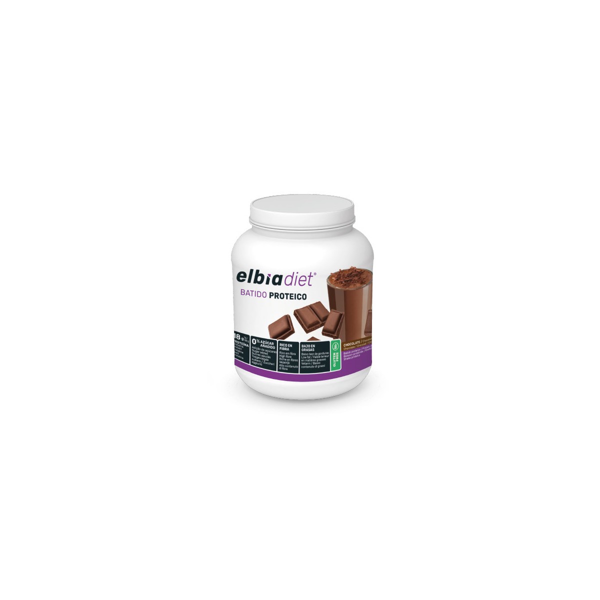 ELBA DIET BATIDO PROTEICO CHOCOLATE 400 GRAMOS