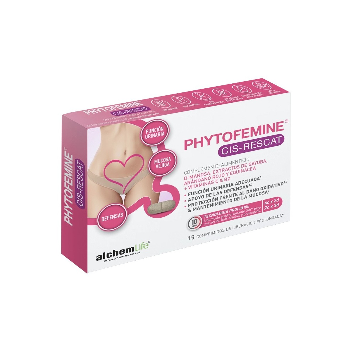 PHYTOFEMINE CIS-RESCAT 15 COMPRIMIDOS DE...