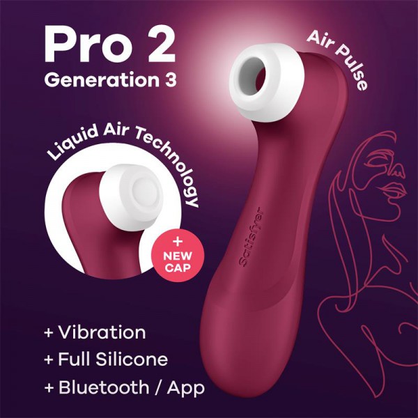Satisfyer Pro 2 Gen 3 Liquid Air Technology Succión y...