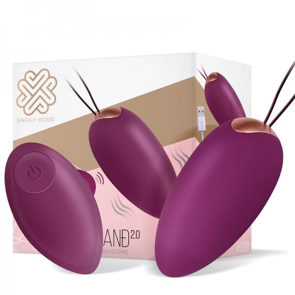 Garland 2.0 Huevo Vibrador Control Remoto USB Silicona...