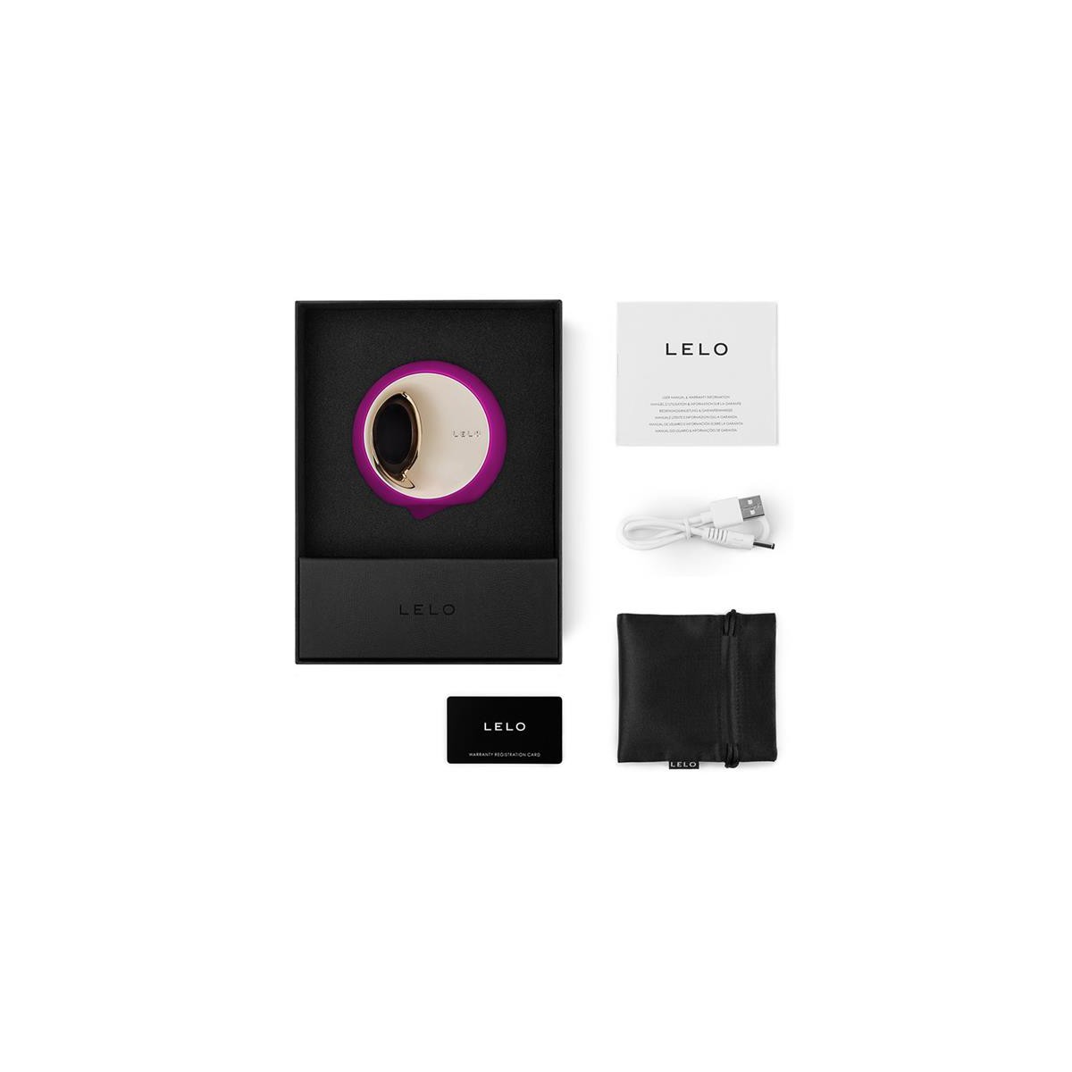 Estimulador Sexo Oral  Lelo Ora 3 Deep Rose