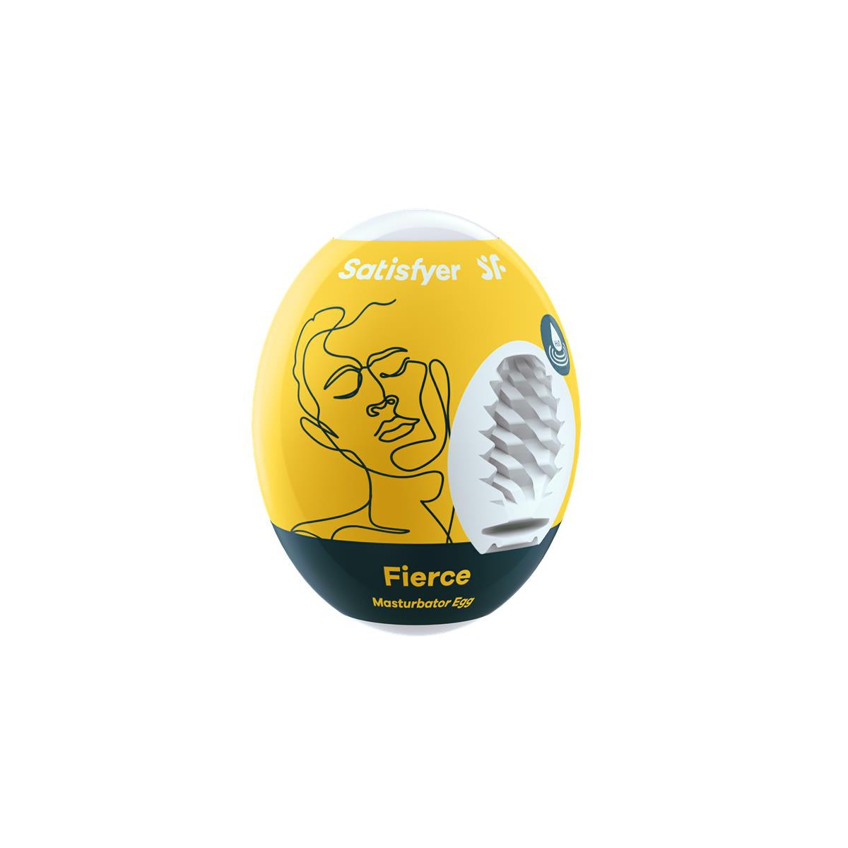 Huevo Masturbador Unidad Fierce Hydro-Active