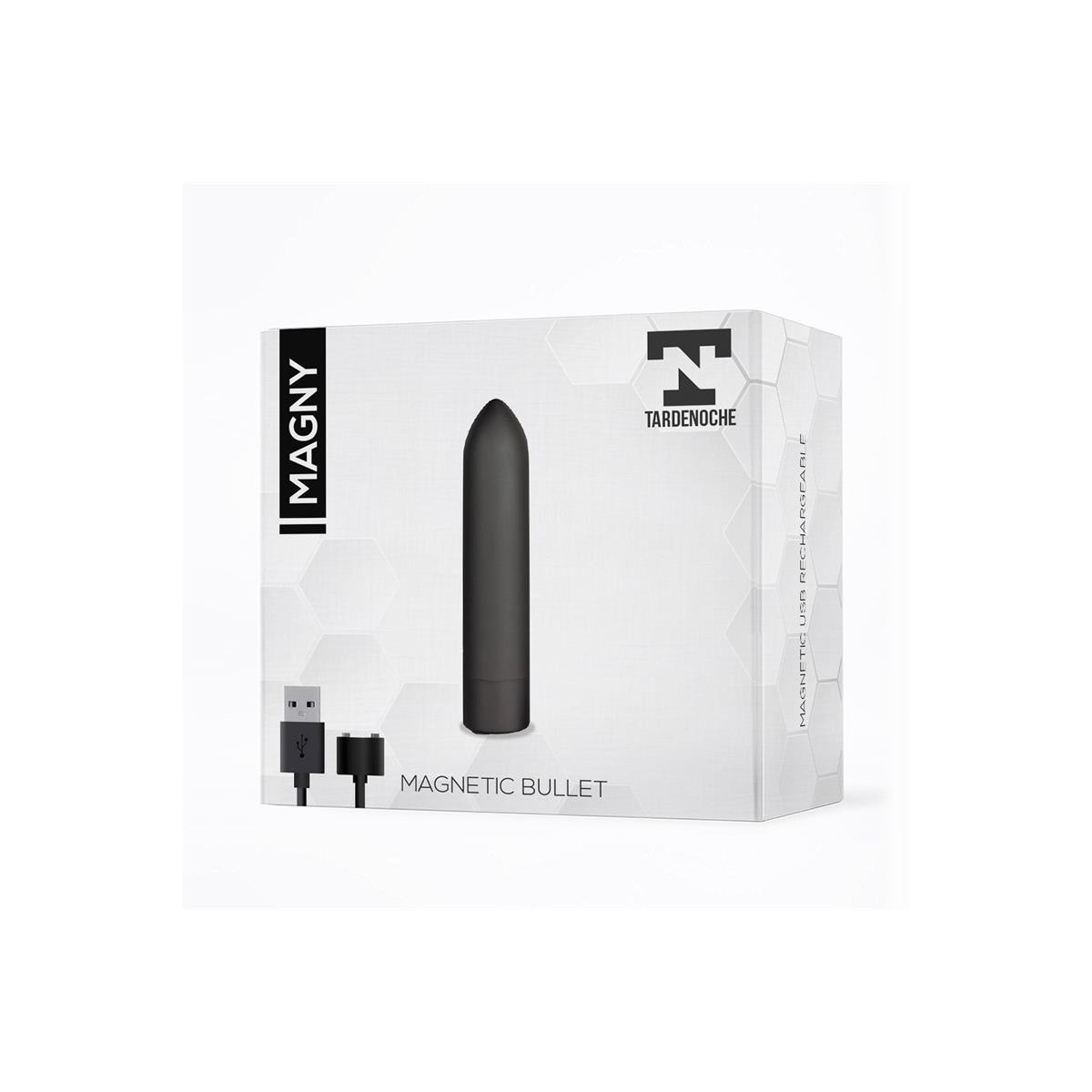 Magny Bala Vibradora Recargable USB Magnético