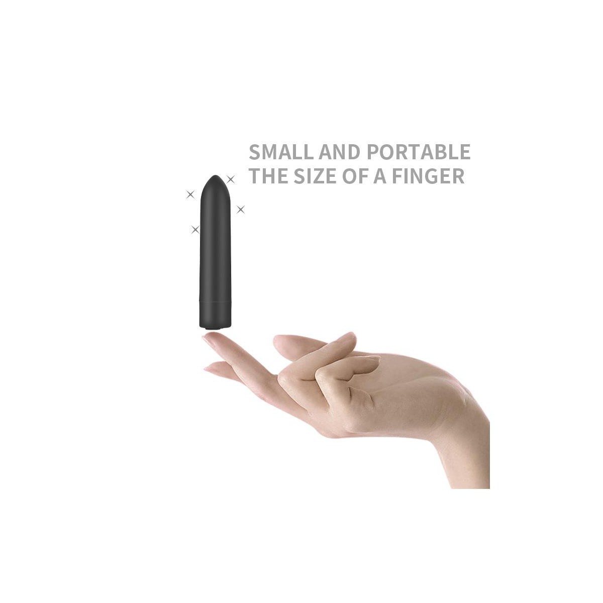 Magny Bala Vibradora Recargable USB Magnético