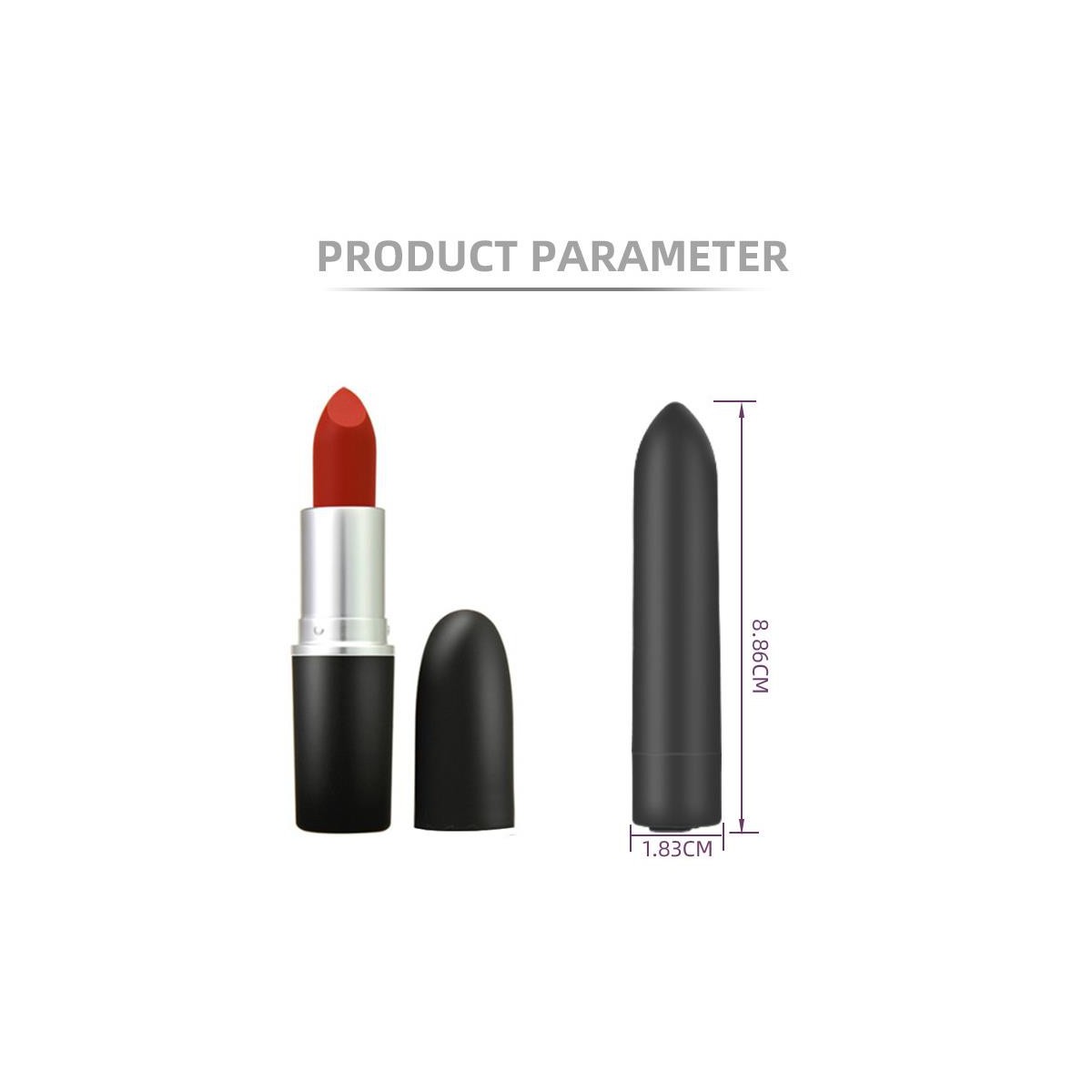 Magny Bala Vibradora Recargable USB Magnético