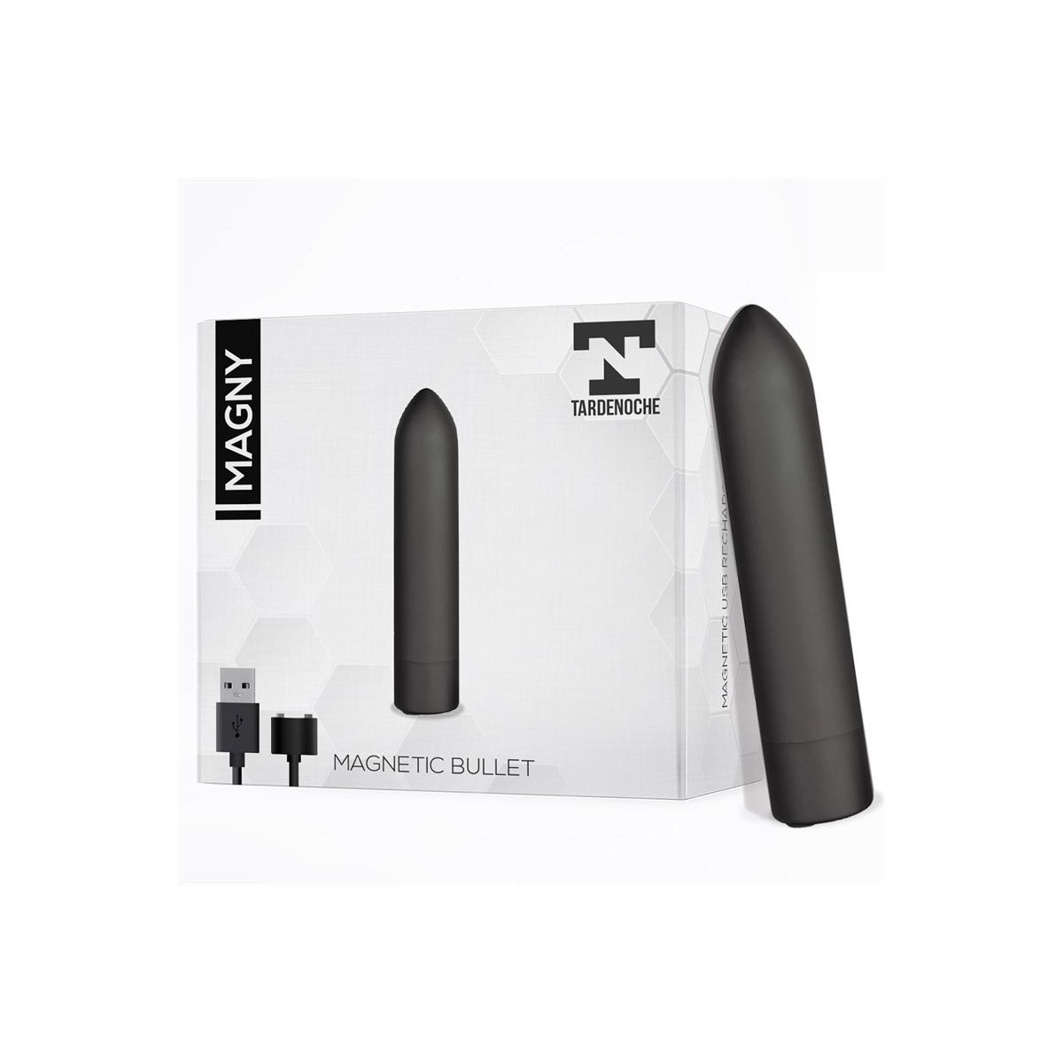 Magny Bala Vibradora Recargable USB Magnético