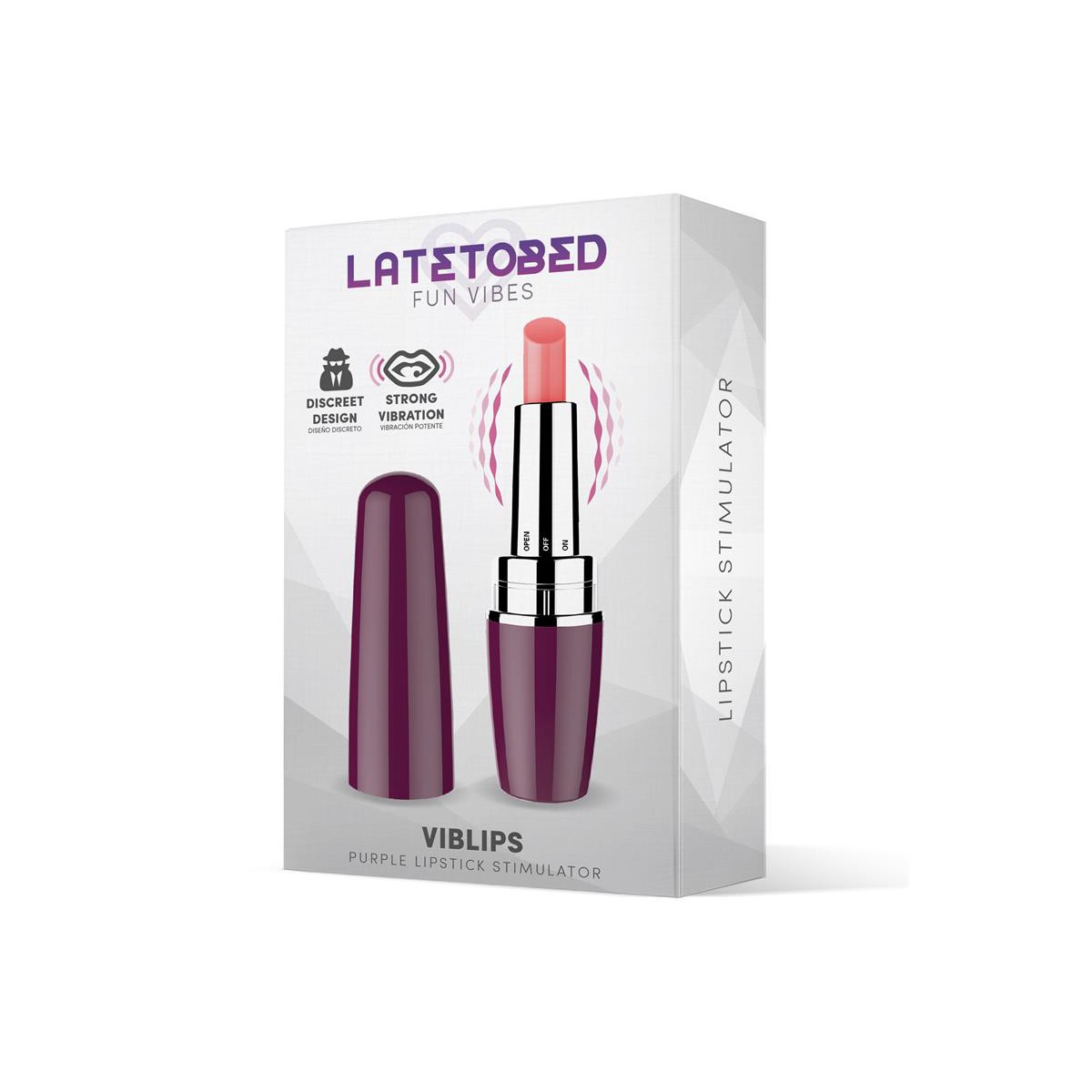 Viblips Estimulador Pintalabios Púrpura