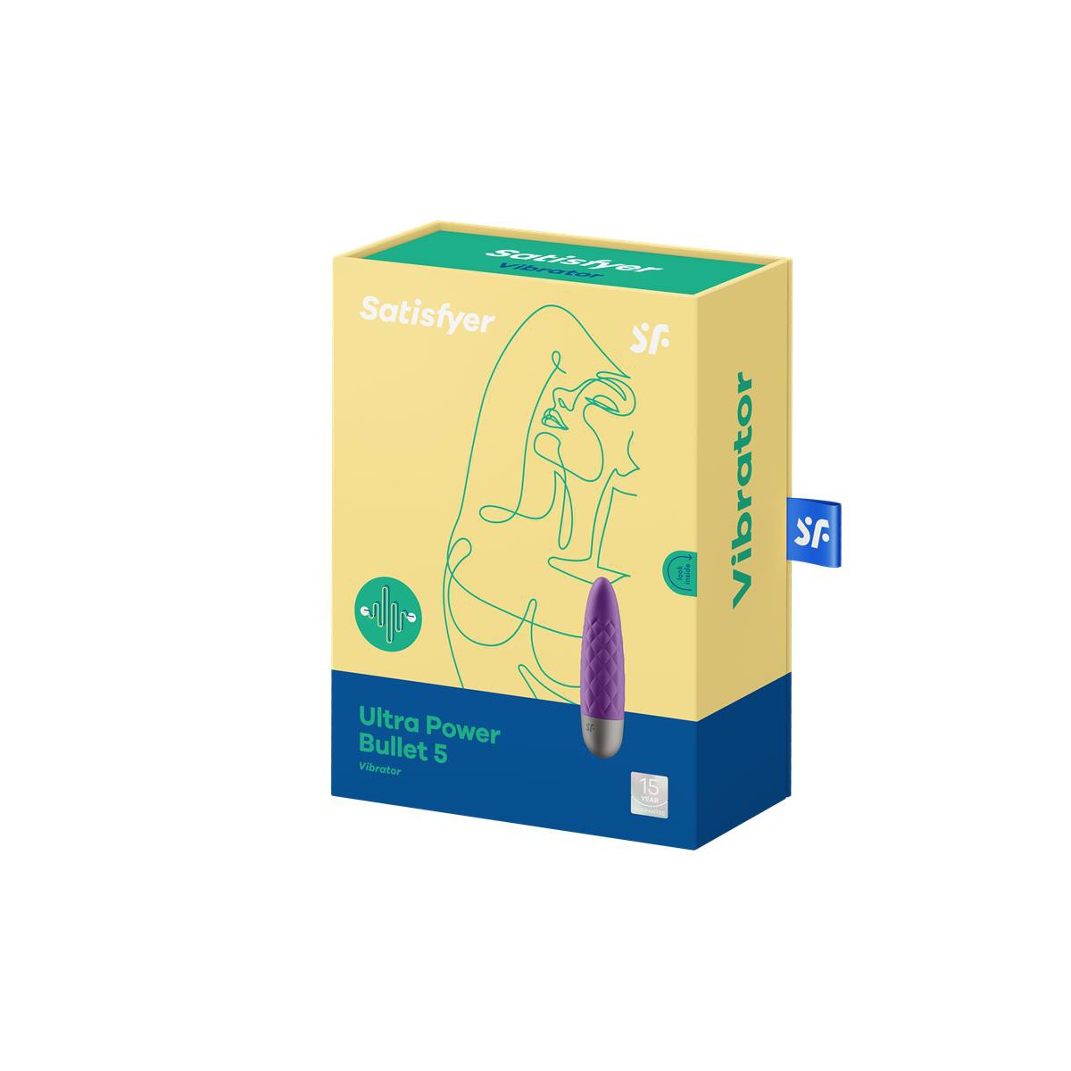 Ultra Power Bullet 5 Bala Vibradora Violet