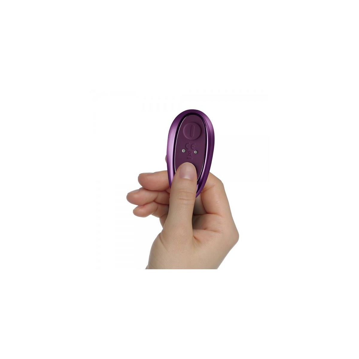 Vibrador para Parejas Rock-Chick Diva Púrpura
