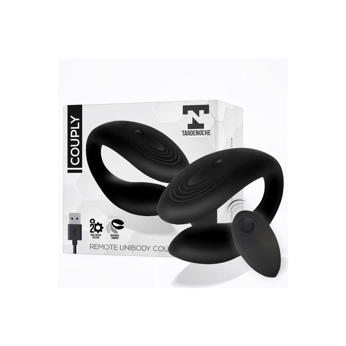 Couply Juguete para Parejas con Control Remoto USB