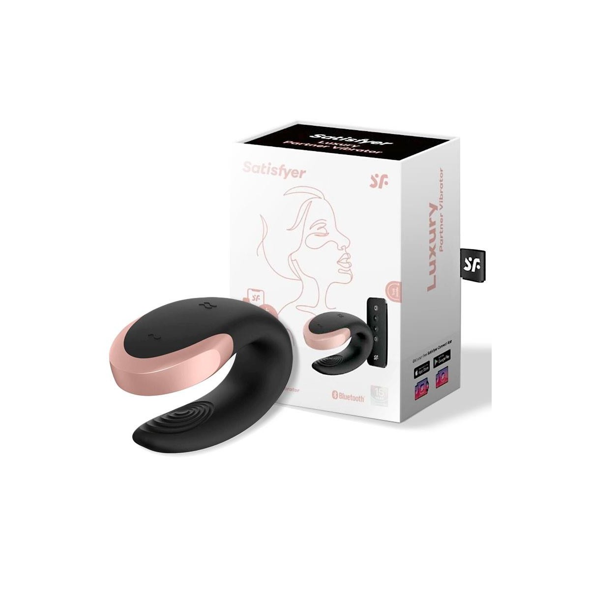 Double Love Luxury Vibrador Para Parejas con...