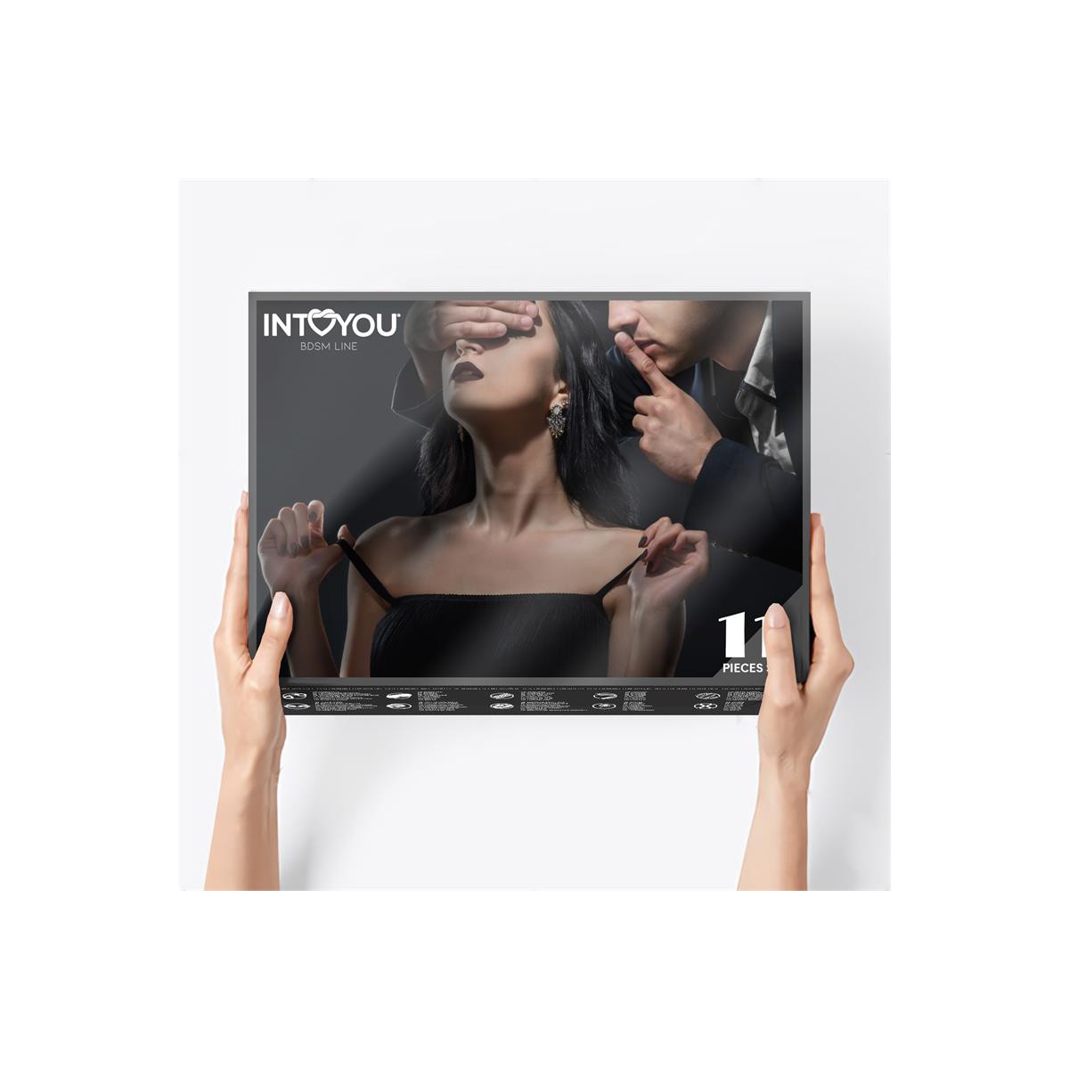 Set Bondage 11 Piezas Negro