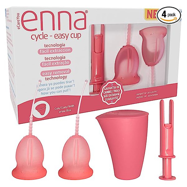 Enna cycle M 2 copas menstruales easy