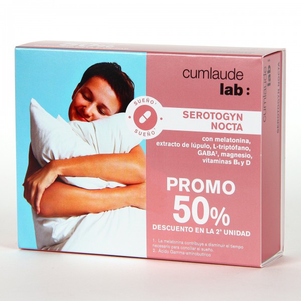 Cumlaude Lab Duplo serotogyn nocta 50% dto 2ª unidad