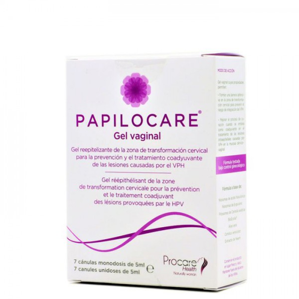 Papilocare Gel Vaginal 7 Canulas